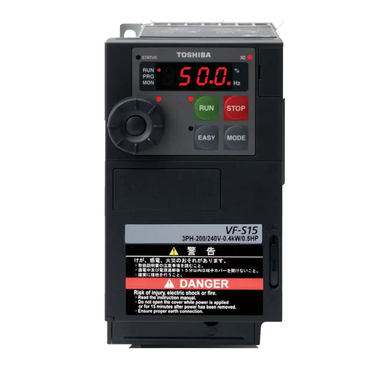 Inverter TOSHIBA VFS15 2007PL-W1 - INVERTER - Lordnes Automazione Industriale