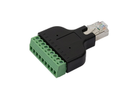 Adattatore Toshiba rj45 per morsettiera 8 poli