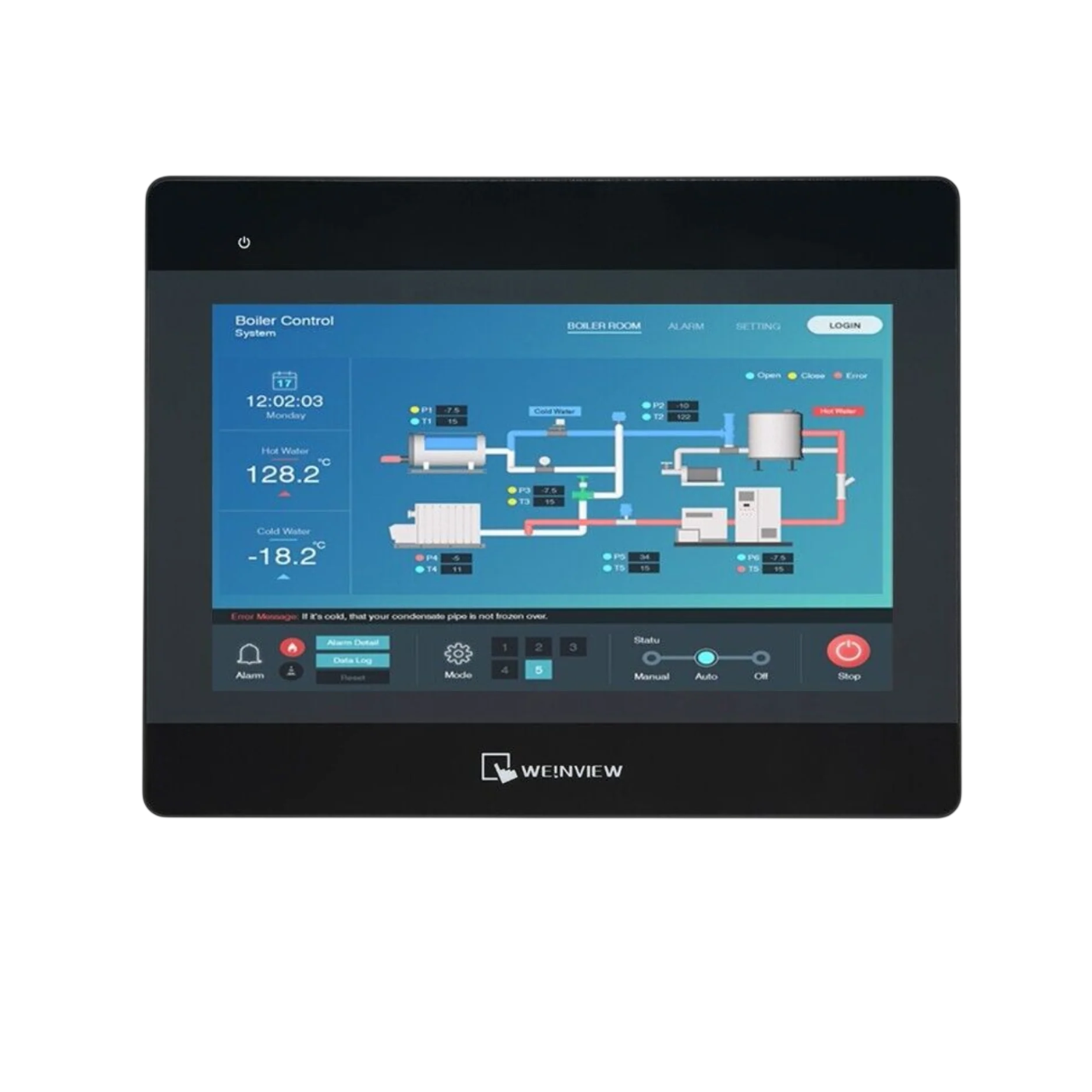 Touch screen Weintek MT8106IP - HMI - Lordnes Automazione Industriale