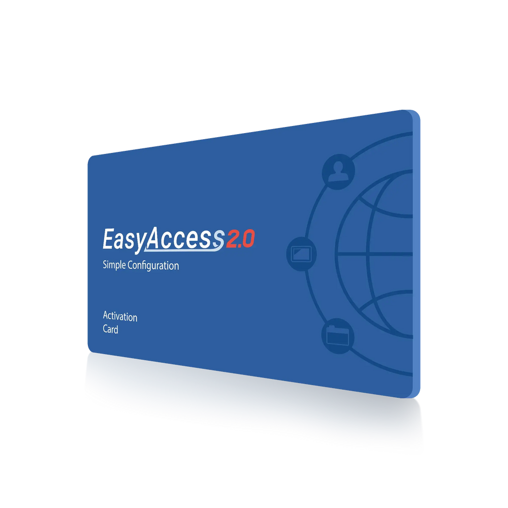 EasyAccess 2.0 Activation Card